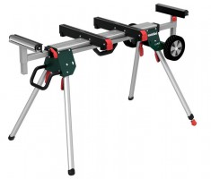 Metabo KSU251 Mitre Saw Stand with adjustable rollers, length stop, adjustable foot and transportation wheel £149.95